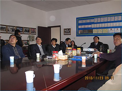 2010年11月23日，湘潭市市長史耀斌先生蒞臨湘潭市恒欣實(shí)業(yè)有限公司
